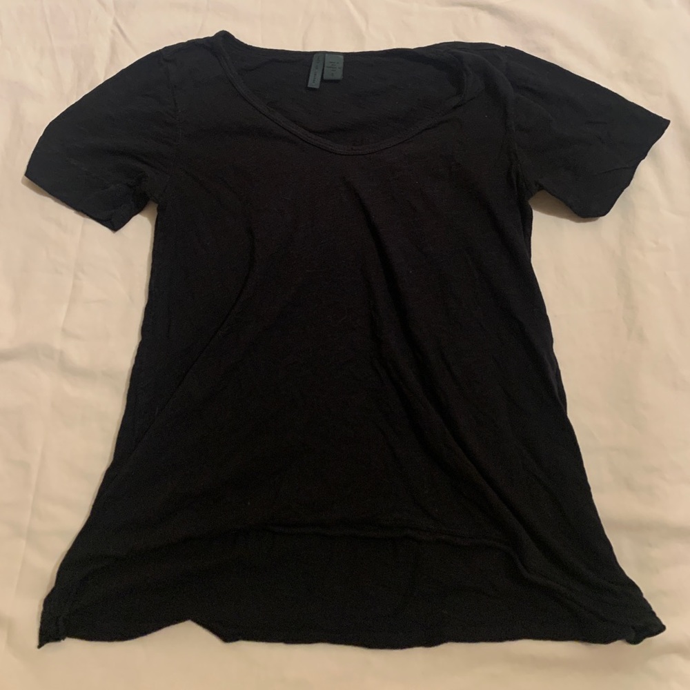 High low black left of center top